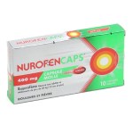 NurofenCaps 400mg 10 Capsules Molles